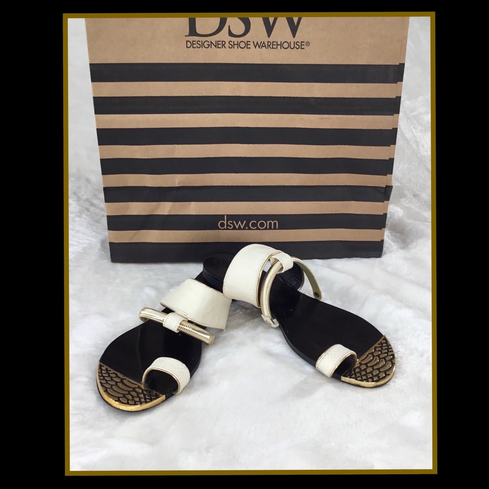LFL L-DASH SANDALS VEGAN GOLD CAP TOE 8